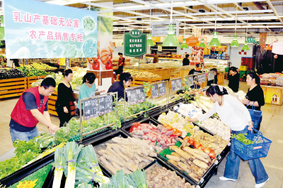 山東乳山超市農(nóng)產(chǎn)品農(nóng)藥殘留檢測結(jié)果公示